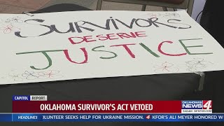 Governor vetoes 'Survivors Act' for domestic violence victims
