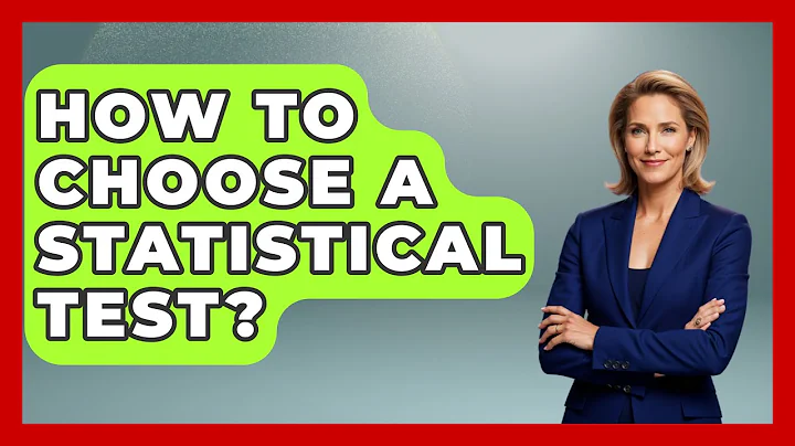 How To Choose A Statistical Test? - The Friendly Statistician
