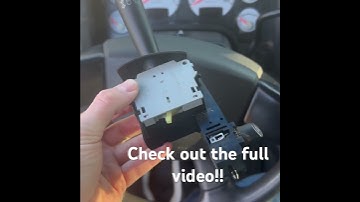 How To Replace A Turn Signal Switch In A 3rd Gen Dodge Ram