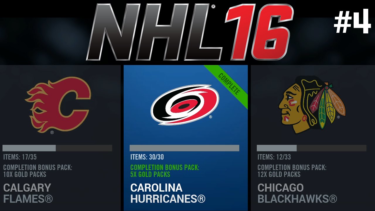 NHL 16 HUT - COLLECTION COMPLETER Ep.4 