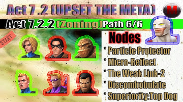 Act 7.2.2 | Path 6/6 | Particle Protector/Micro-Reflect/The Weak Link-2/Discombobulate/Top Dog |