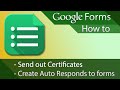 Google Forms and Autocrat Tutorial Quiz