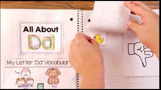 Interactive Notebook Alphabet Profile