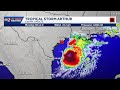 Tropical Storm Arthur could dump up to 20 inches of rain