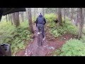 Downhill MTB at Alyeska. Blueberry Pancake trail full run