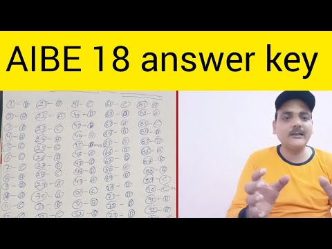 AIBE 18 Exam का Answer key 
