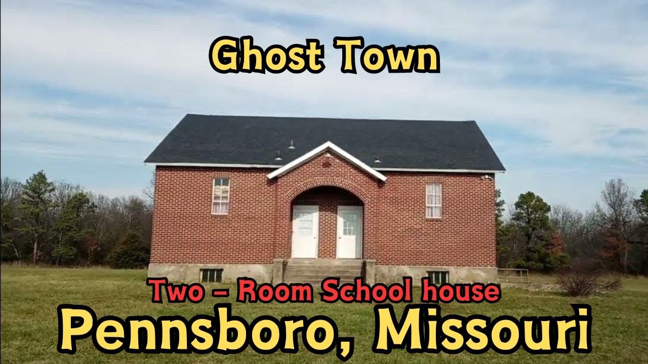 Ghost Town Drive TwoRoom Brick Schoolhouse, Mystery Building, Old