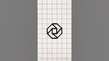 Easy 3D Drawing on Graph Paper✍🏻 #shorts  #shortvideo  #3d #drawing #satisfying #art #illusion