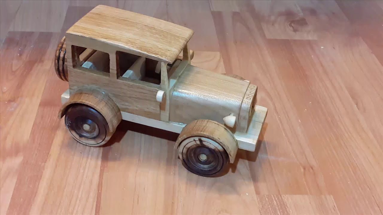 Ford Model T Wooden Toy Car YouTube