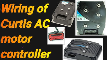 Curtis ac controller wiring #forkliftandev2