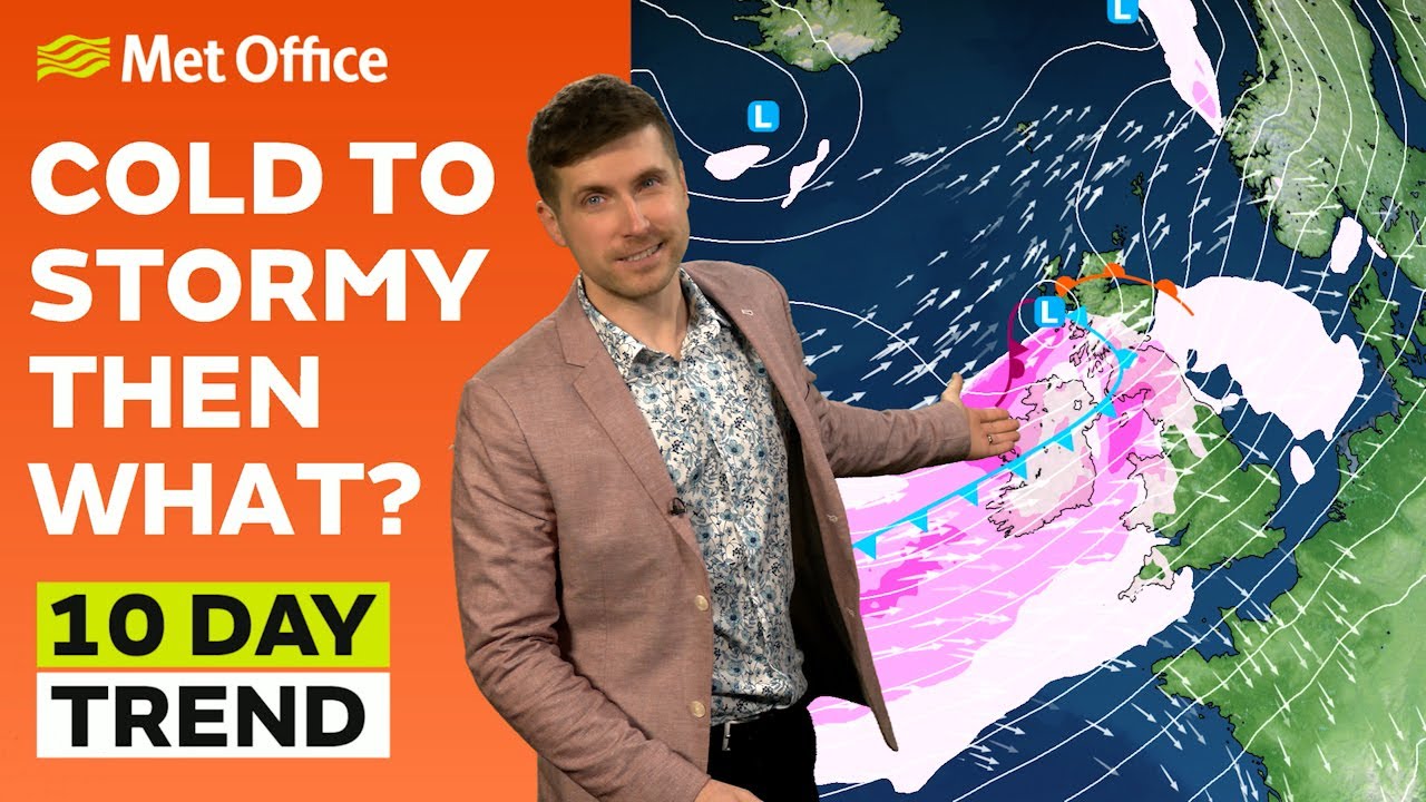 10 Day Trend 17/01/2024 – Turning milder but also wet and windy - Met ...