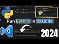 Run Python in Vs Code | Install Python and Setup VS Code for Windows 10 | 11