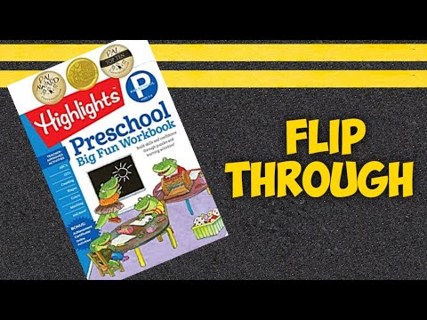 Preschool Big Fun Workbook (Highlights Big Fun Activity Workbooks) #toddlerbooks #childrensbook