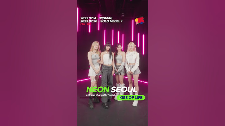 [Teaser] 'KISS OF LIFE'가 DGG NEON SEOUL에 곧 찾아옵니다!ㅣNEON SEOUL with 'KISS OF LIFE' Coming Soon!