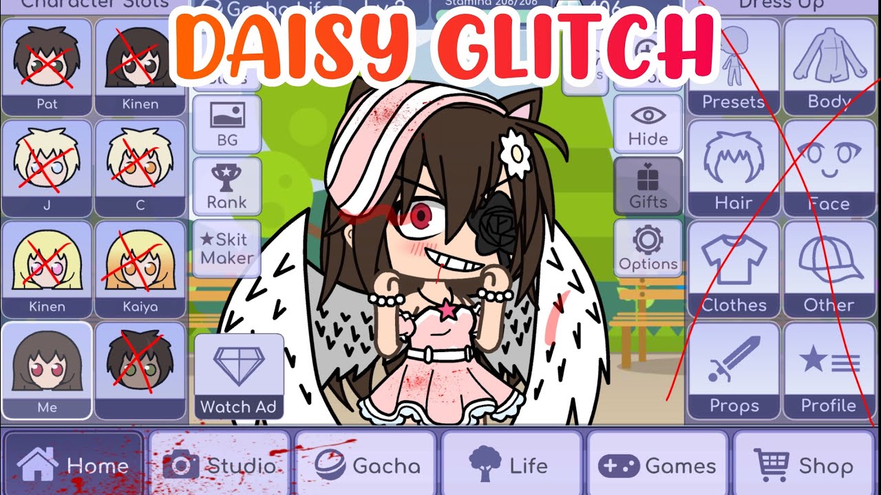 NEW DAISY GLITCH😱😱 Inspo is @Sam_-justPink 