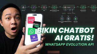 Tutorial Lengkap Bikin ChatBot WhatsApp AI Pintar Gratis dengan n8n + Evolution API Hosting di VPS