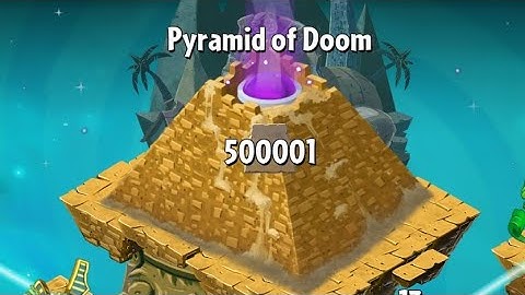 #pvz2 Level 500000 Impossible level - Pyramid of Doom endless