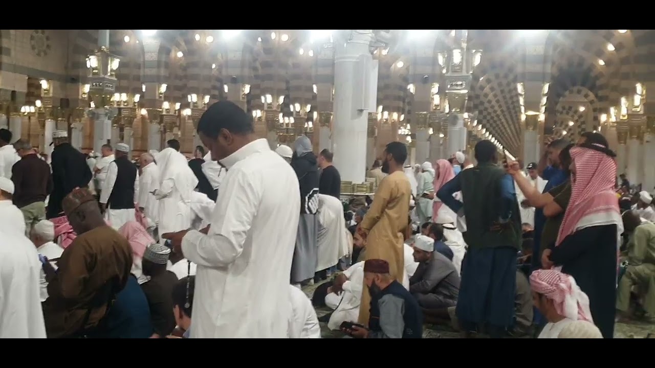 Live|3rd March|Masjid Nabawiﷺ|Beautiful Isha Azan|Sheikh Adil Katib Azan|مسجد النبوي اذان 