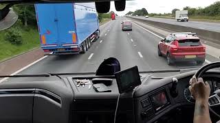 LGV/HGV How to avoid a 6 mile overtake on a motorway