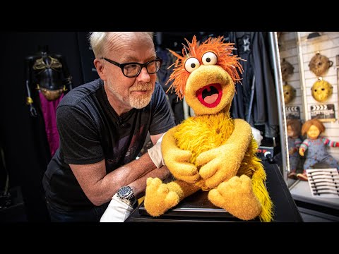Adam Savage Meets a Real Fraggle Rock Puppet!