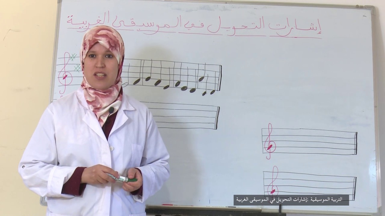 التربية الموسيقية:  إشارات التحويل في الموسيقى الغربية