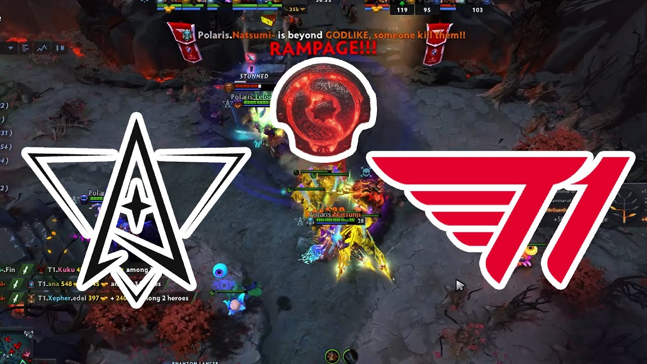 POLARIS VS T1 - RAMPAGE - The International 2022 SEA Qualifiers