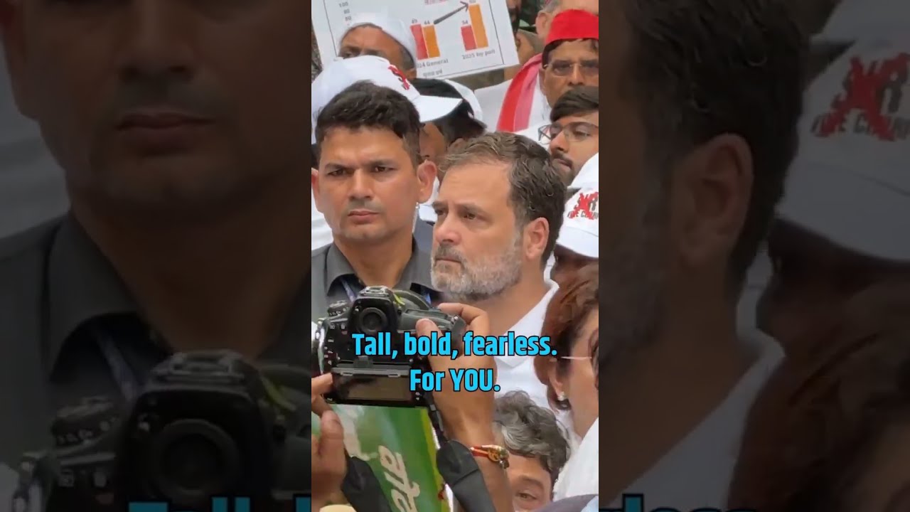 He Is There For Your Rights L Vote Chori Modi EC BJP Rahul Gandhi Viralvideo