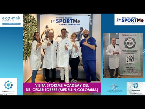 Testimonio Dr. César Torres Médico Deportivo (Colombia) Visita a SportMe Medical Center Dr Bernáldez