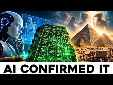 AI Just Translated the Emerald Tablets of Thoth — And It REVEALED Who Built the Pyramids