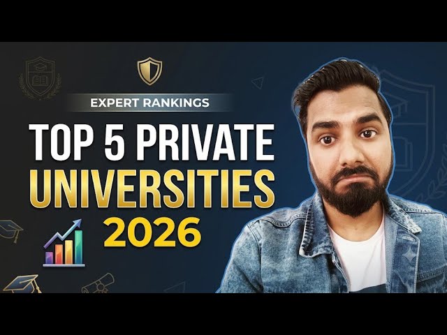 Top 5 private Universities 2026| Best B.Tech  Universities in India | Placement | Jobs 