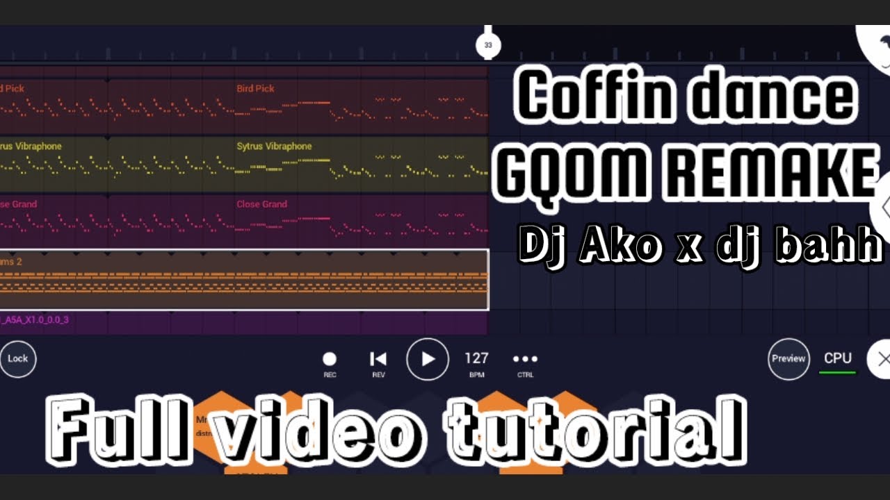 How to make gqom from stretch on FL studio mobile - YouTube