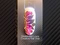 Chameleon Chrome Shine Flower Color-Shift Stamping Nail Art with Chrome Semi-Gel Stamping Polish
