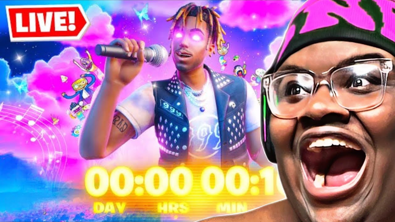 Jojoejuice Reacts To The EPIC Juice WRLD Fortnite Live Event - YouTube