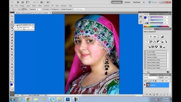 Adobe Photoshop CS5 Tutorials in Urdu Hindi Part 10 of 40 Quick Selection & Magic Wand Tools