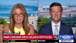 Nicolle Wallace and Vaughn Hillyard discuss Eric Trump's "insane" crypto story