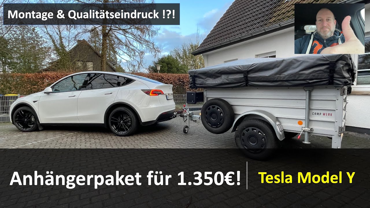 Tesla Model Y Anhangerkupplung Nachrusten Kosten