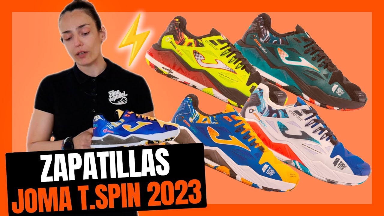 🔥⚡ Joma T. Spin 2023 PADEL SHOES ⚡ new range of the World Padel