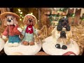 American Cocker Nativity (9 pc set) with 2 custom pieces by SAVANNA SHOPS