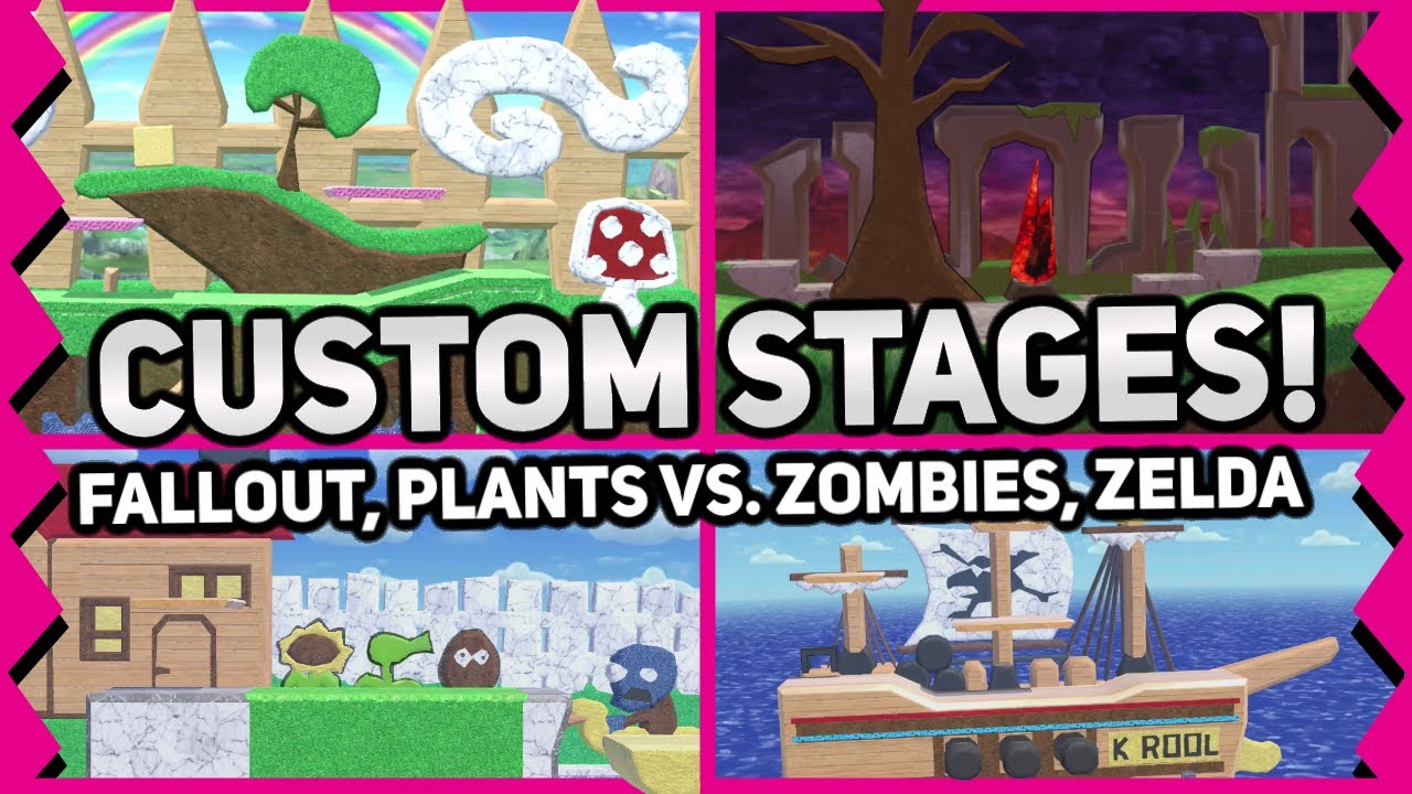 High-Effort Custom Stages! ► Minecraft, Stardew Valley, Donkey Kong and MORE! - Smash Ultimate