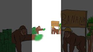 Inflation Explained in Bananas #economics #finance Inflation Explained in Bananas #economics #finance