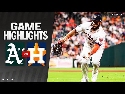 As vs. Astros Game Highlights (5/14/24) 