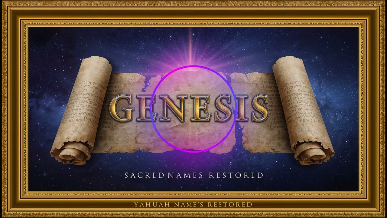 Restored names GENESIS - The Book of Beginnings | Sacred Name Restoration | Yahuah Elohim