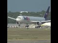 Boeing 767 Airplane Hard Landing Airplane Arrival 