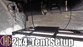 Full AC Infinity 2' x 4' Grow Tent Setup!! The Seedlings Need More Space!!