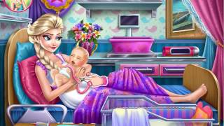 Weird Frozen Game: Elsa Birth Care screenshot 3