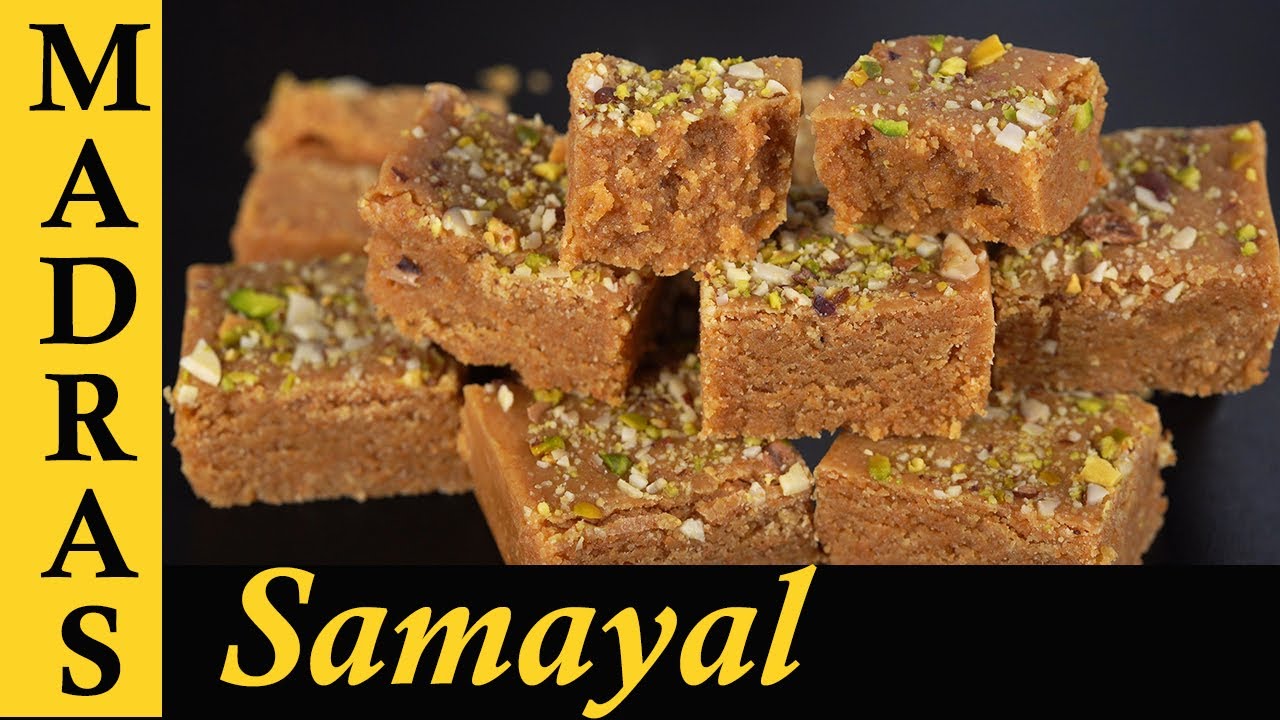 ⁣மைசூர் பாக்கின் தங்கை | Mysore Pak (different version ) | Mohanthal Sweet Recipe