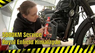 Tappet Adjustment & 5000km Service for 2019 Royal Enfield Himalayan