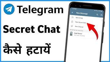 Telegram Secret Chat Kaise Hataye | Telegram Secret Chat Removed