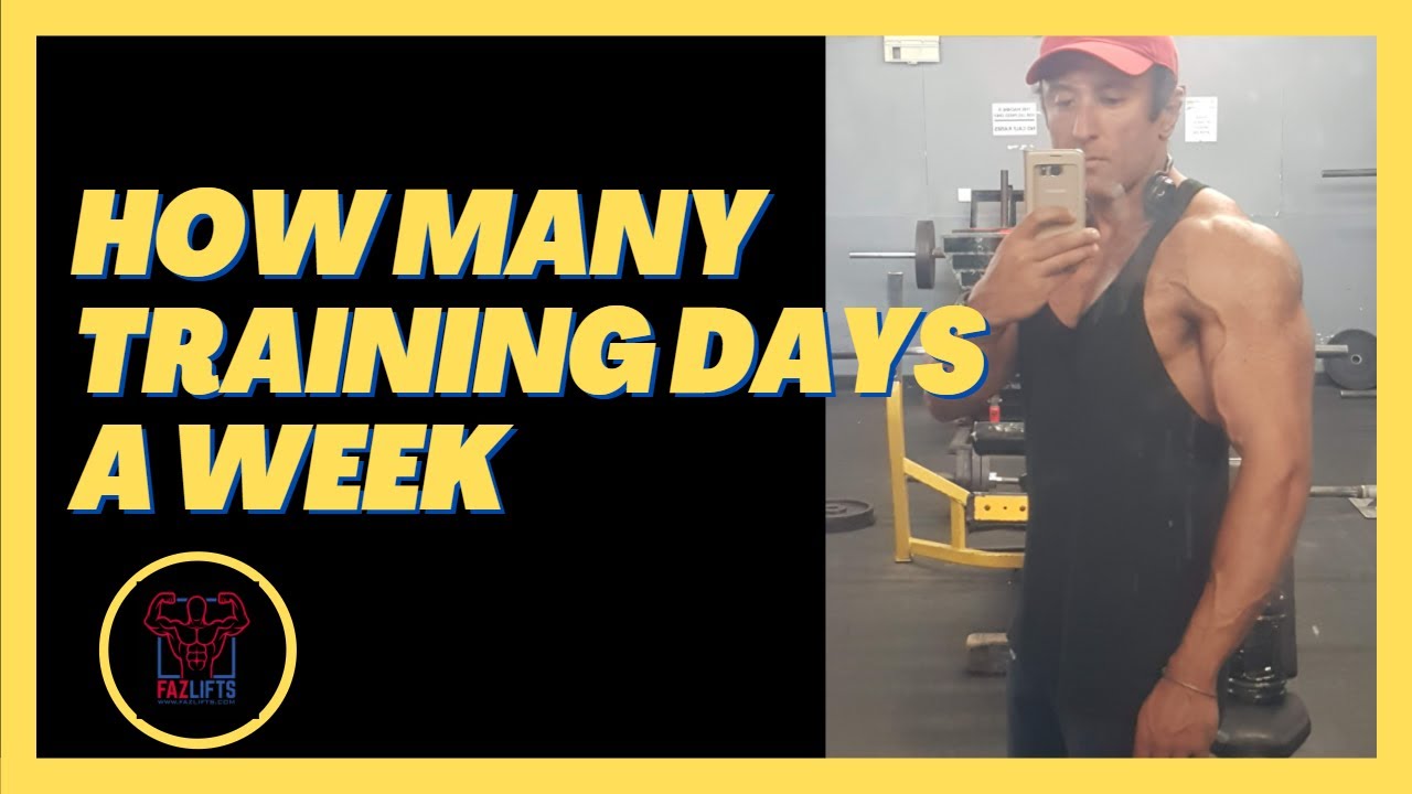 Сколько тренировочных дней в неделю?