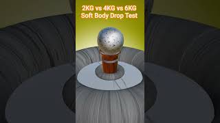 2KG vs 4KG vs 6KG Soft Body Drop Test 🔥#satisfyingvideo #viral